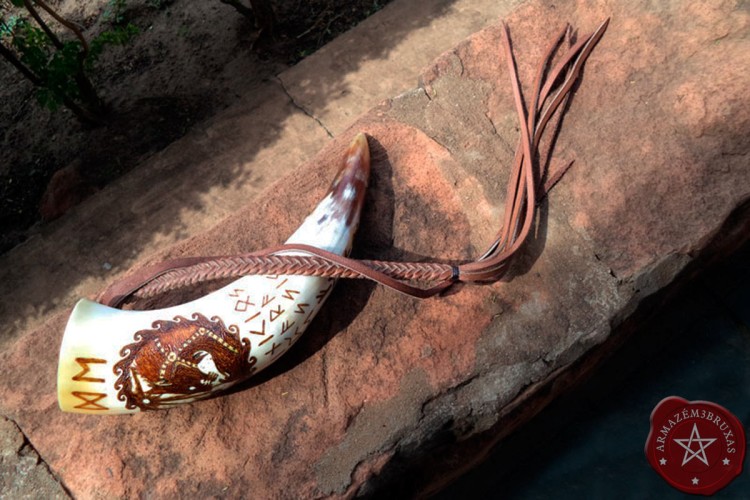 Trança aberta para Drinking Horn